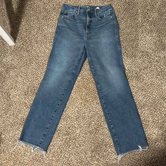 Good American Good Curve Straight Jeans - Picture 2 of 4